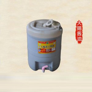 天賜黃豆醬油圓桶20kg