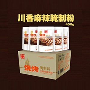得意之作川香麻辣風味燒烤腌制料400g