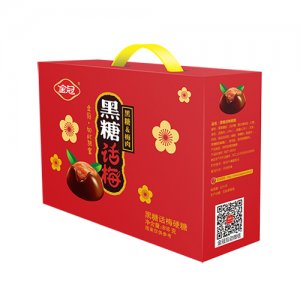 金冠818g黑糖話梅