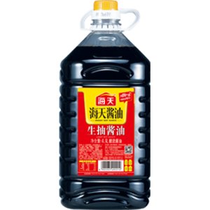海天生抽醬油4.9l
