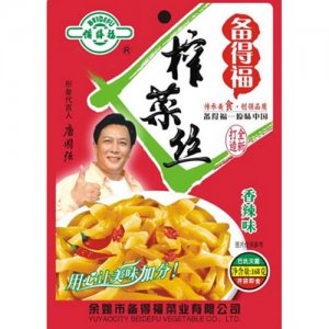 備得福榨菜絲168g