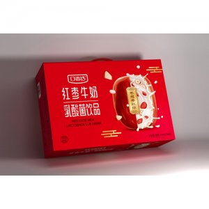 口香傳紅棗牛奶