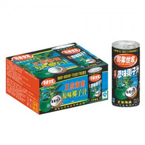 椰果世家245mlx30罐原味椰汁