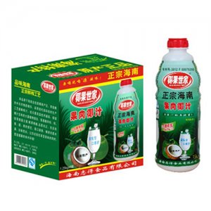 椰果世家果肉椰汁