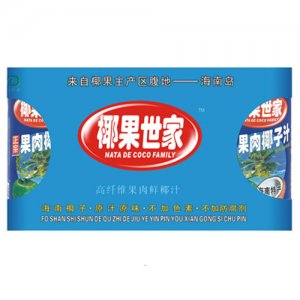 椰果世家245mlx4罐果肉椰汁時尚裝