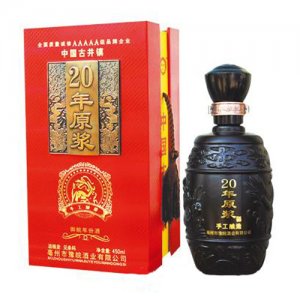 古井鎮豫皖原漿酒20年