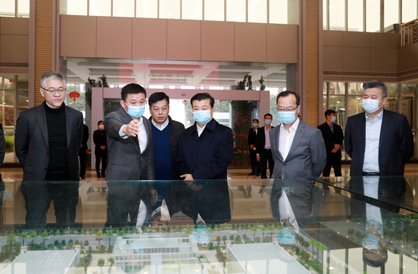 廣藥集團黨委書記、董事長李楚源蒞臨康美藥業調研