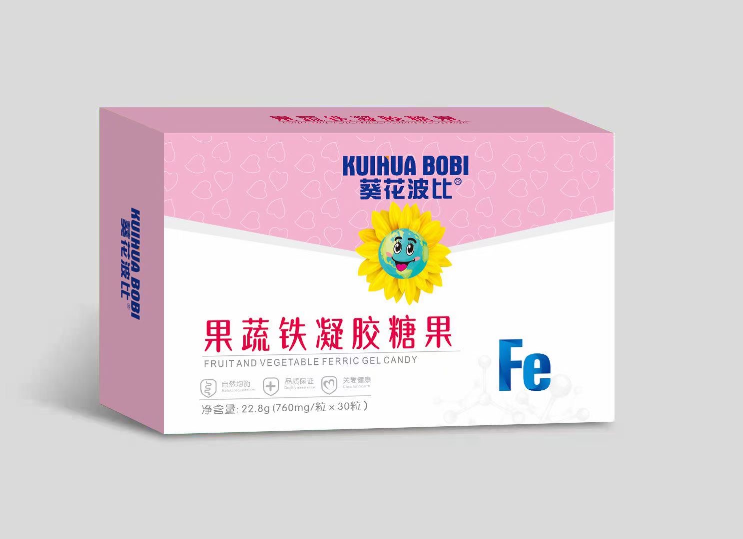 果蔬鐵凝膠糖果代加工廠家推薦安徽能量衛士藥業有限公司