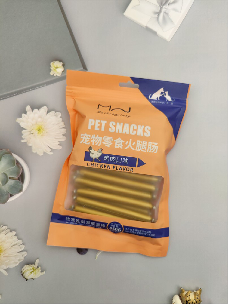 寵物零食火腿腸代加工-可任性定制-成本低-出貨快