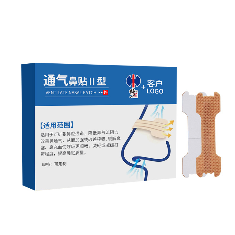 鼻塞打鼾冷敷貼代加工貼牌,安全可靠