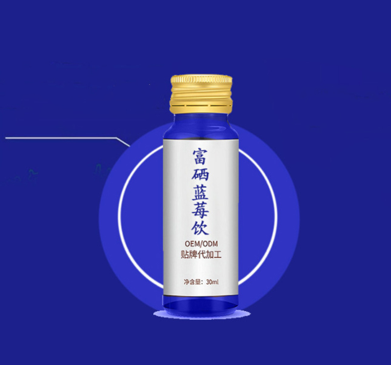 富硒人參枸杞酵素植物飲品OEM藍莓杞菊藥食同源口服液生產廠家.jpg