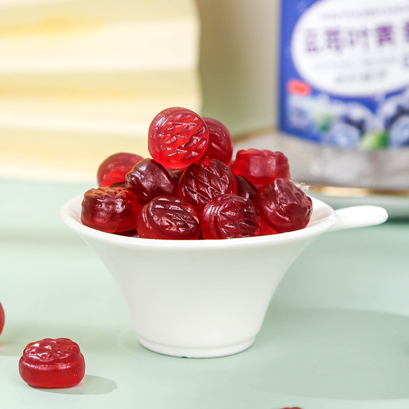 藍莓葉黃素酯軟糖2g 30粒果汁軟糖抖音一件代發兒童節糖果2.jpg