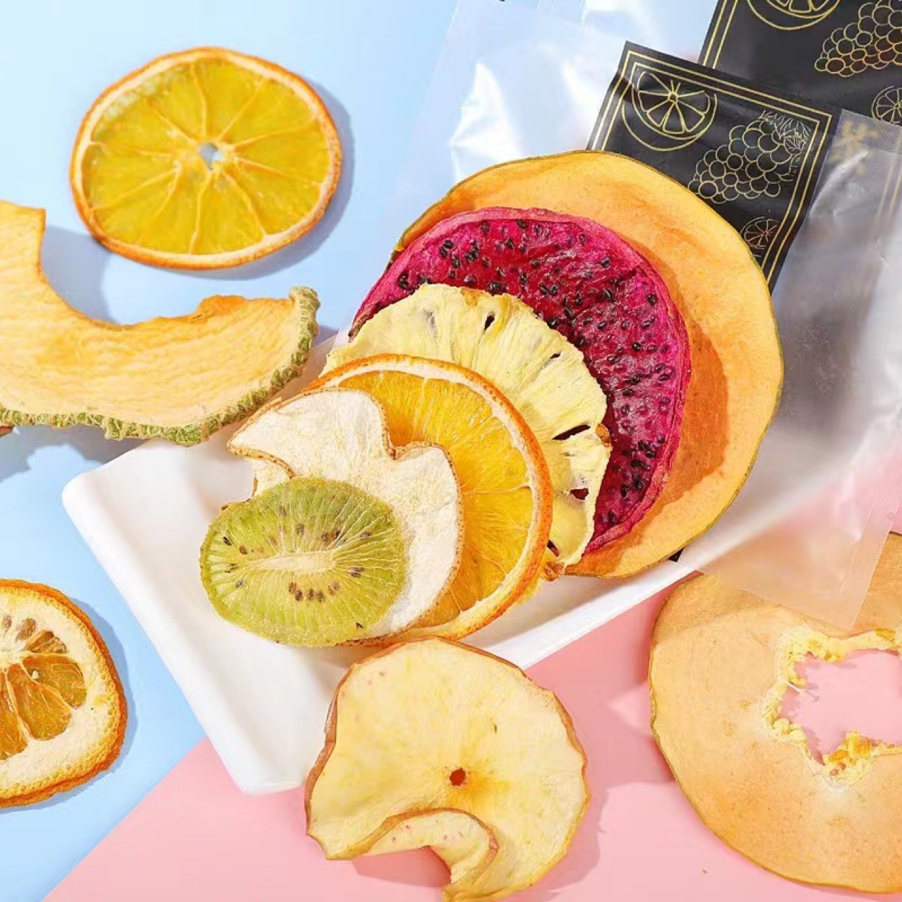 水果茶 冷泡果茶水果片 網紅組合袋裝花果茶金絲皇菊單朵獨立裝.jpg