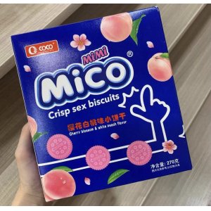 COCO白桃味小餅干OEM/ODM定制代加工