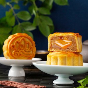 奶黃流心中秋月餅貼牌OEM/ODM