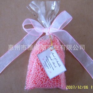 粉色顆粒袋裝沐浴鹽OEM/ODM定制代加工