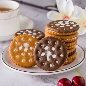 夾心餅干懷舊零食餅干休閑食品代加工夾心餅干OEM/ODM定制代加工