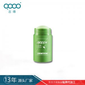 深層補水保濕控油收縮毛孔綠茶固體泥膜貼牌定制代加工