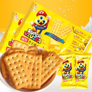 代餐營養咸蛋黃風味芝士咸味餅干OEM/ODM代加工