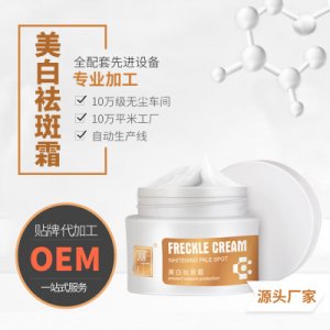 國妝特證新款麗一汀美白祛斑面霜OEM/ODM定制代加工