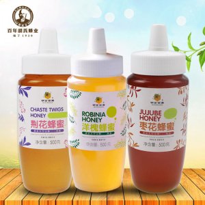 500g每瓶荊花洋槐棗花蜜貼牌OEM/ODM