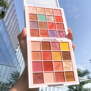 KQTQK 繽紛糖果十六色眼影珠光閃粉啞光網紅眼影盤OEM代加工