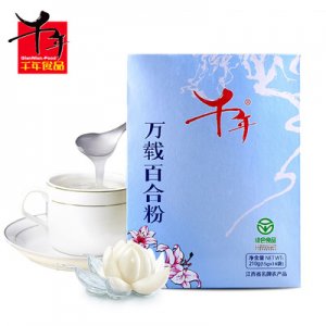 【千年食品】原生態百合粉210g代加工貼牌OEM/ODM