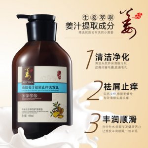 去屑祛癢生姜洗發代加工貼牌OEM/ODM