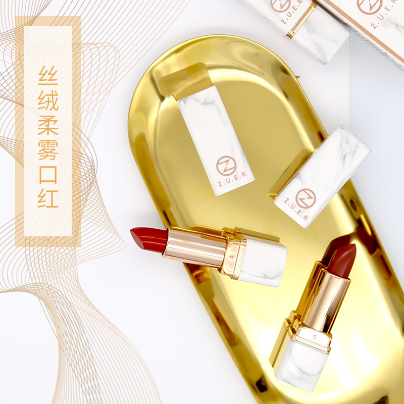ZUER祖兒霧面啞光口紅代加工貼牌OEM/ODM