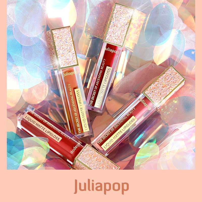 爆款Juliapop星辰啞光不沾杯唇釉 貼牌OEM/ODM