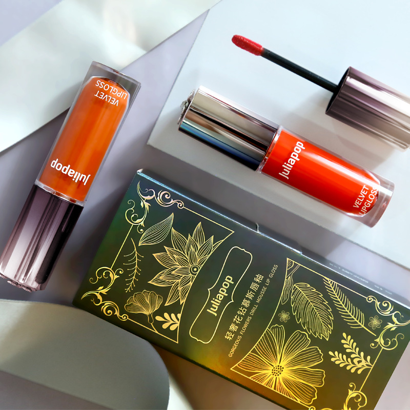Juliapop絲絨霧面啞光唇釉牌OEM/ODM