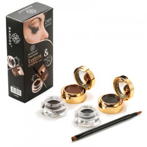 黑色棕色 眼線膏+眉粉OEM代加工