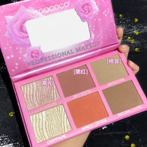 6色腮紅OEM/ODM定制代加工
