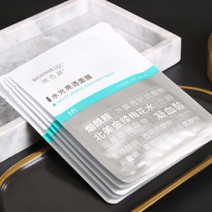 華熙生物潤百顏水光亮透面膜代加工貼牌OEM/ODM