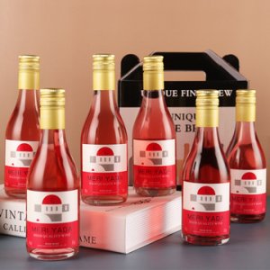 桃紅葡萄酒187ml小瓶紅酒OEM/ODM代加工