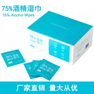 旅游酒店清潔殺菌濕巾100片貼牌OEM/ODM
