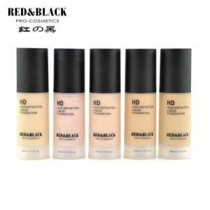 粉底液紅與黑礦物粉底液粉底OEM代加工