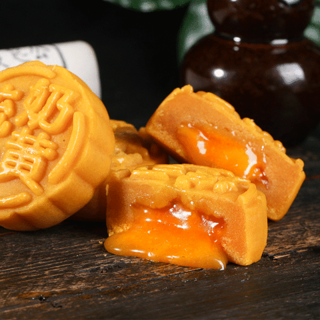 流心奶黃月餅貼牌OEM/ODM