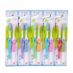 情侶軟毛羽柔呵護牙刷貼牌OEM/ODM