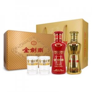金劍南禮盒小酒52度濃香貼牌OEM/ODM