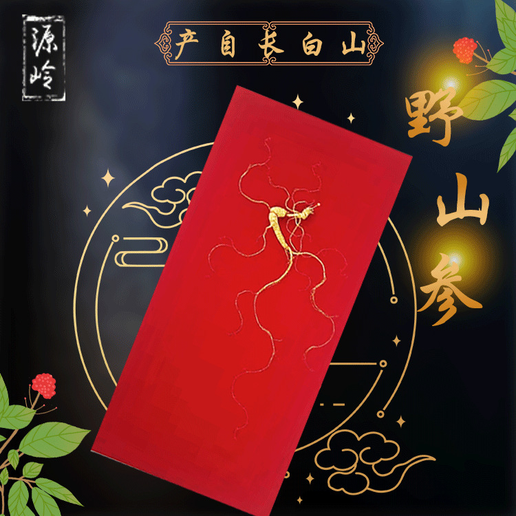 長白山單枝人參板60cm整枝山參OEM/ODM定制代加工