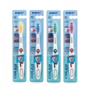 科麗爾男女士竹炭軟毛成人牙刷貼牌OEM/ODM