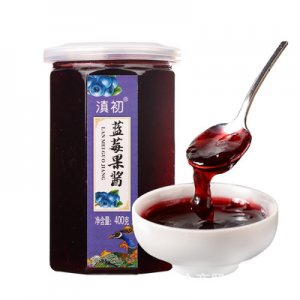 面包烘焙夾心藍(lán)莓醬400g/罐貼牌定制代加工