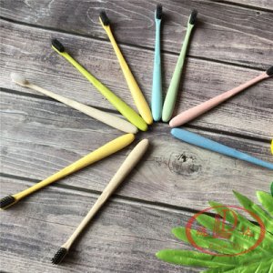賓館一次性會所竹炭桔桿軟毛牙刷可OEM/ODM代工