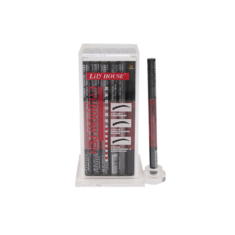 塑形自動旋轉(zhuǎn)雙頭眉筆貼牌定制代加工