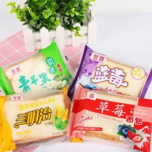 食果醬味夾心面包貼牌定制代加工