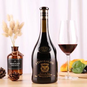 法國進口紅酒 15度尼姆產區手握異形瓶 OEM/ODM定制代加工