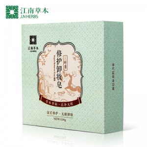 江南草本 100g 三葉青卸妝皂可OEM/ODM代工