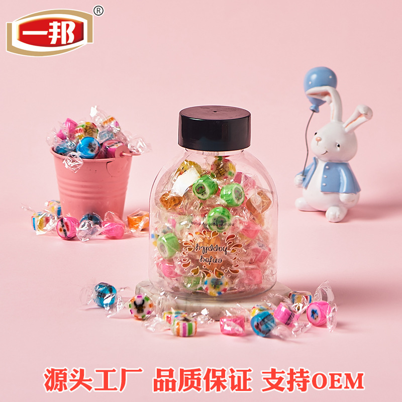 一邦網紅水果卡通動物硬糖OEM/ODM定制代加工