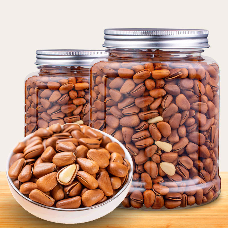 東北開(kāi)口松子連罐500g貼牌OEM/ODM